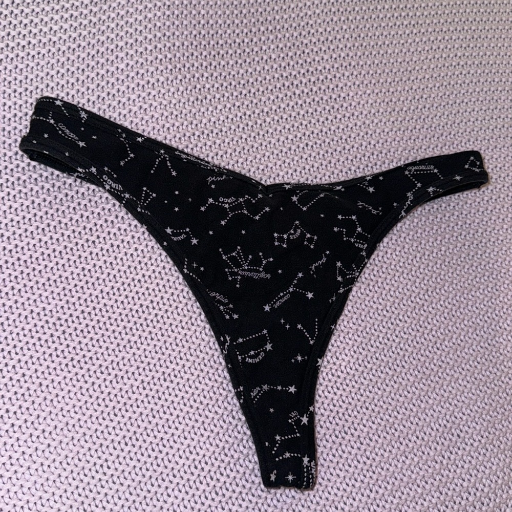 Astrology / zodiac / constellation / stars Thong Panty By Victoria’s Secret